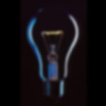 Idea Light bulb blur