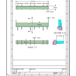 New drawing created to manufacture the replacement