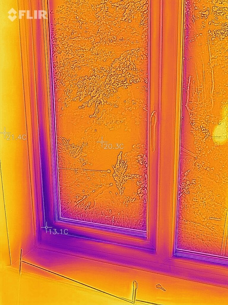 bedroom window gaps losing heat